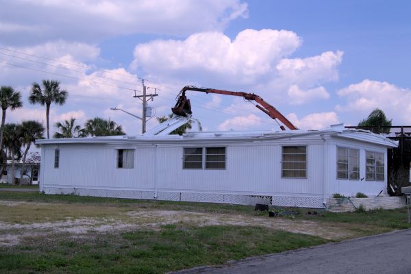 Mobile Home Demolition in Foley