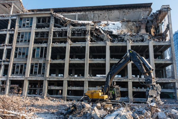 Commercial Building Demolition in Foley