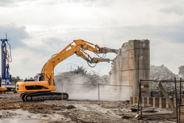 Silo Demolition in Foley