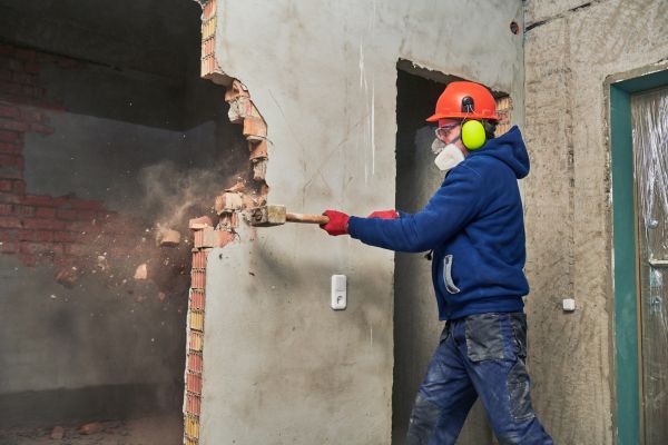Concrete Wall Demolition in Foley