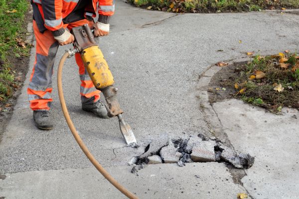 Concrete Sidewalk Removal in Foley